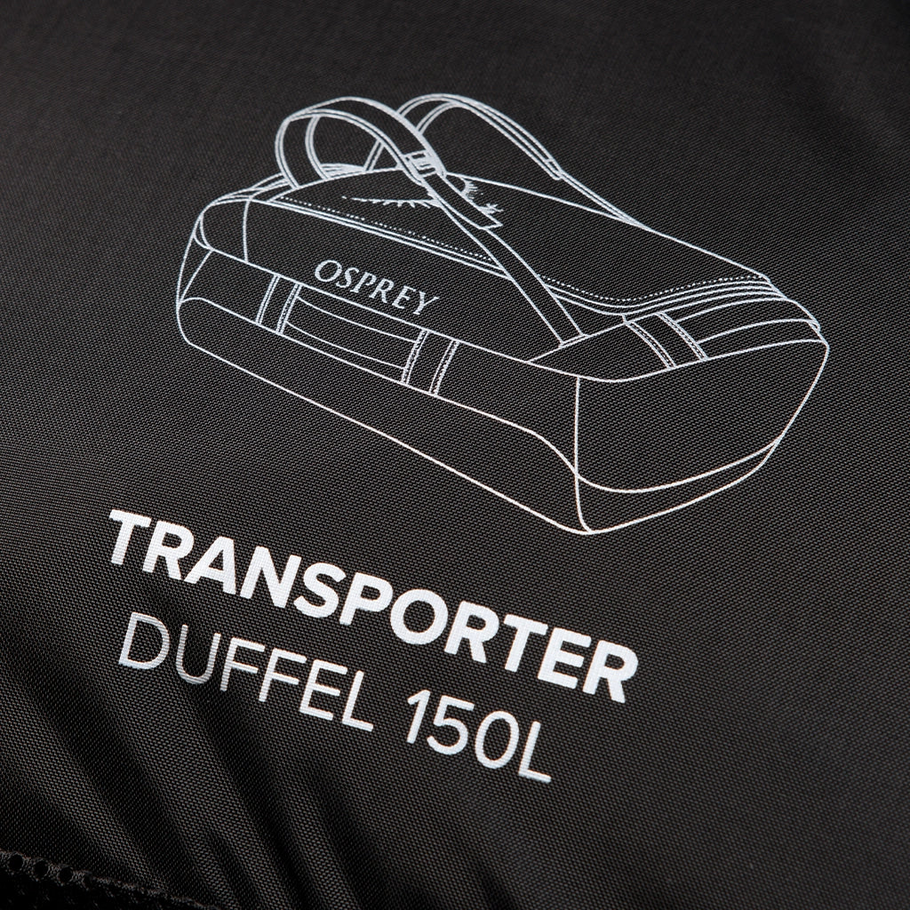 Duffle bag in sales store